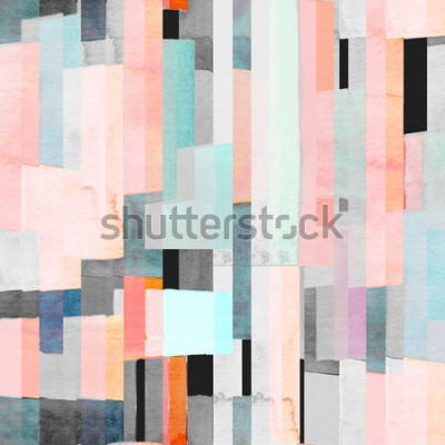 Papier peint  Arrière-plan abstrait figures