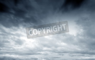 Papier peint  Avion sur fond de ciel