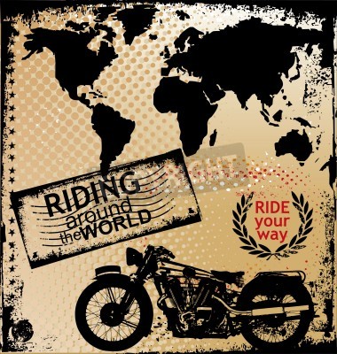 Papier peint  background image de moto avec