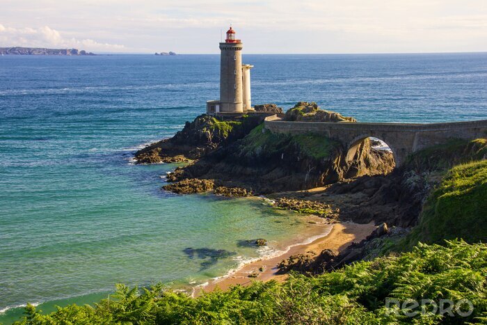 Papier peint  Baie avec un phare