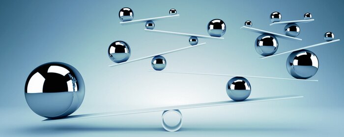 Papier peint  Balles d'équilibrage