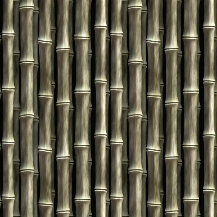 Papier peint  Bambou foncé