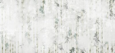 Papier peint  Bambou texturé