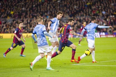 Papier peint  Bataille de joueurs pour la balle