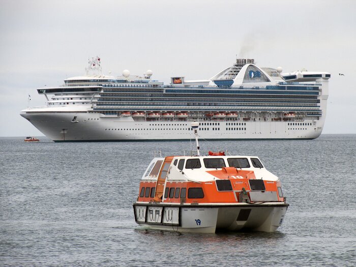 Papier peint  Bateau de croisière Star Princess