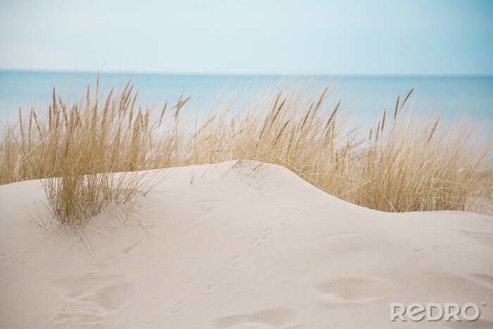 Papier peint  Beau, blanc, sable, dunes