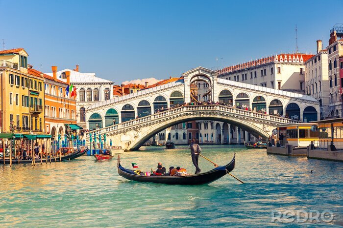 Papier peint  Beau pont du Rialto à Venise