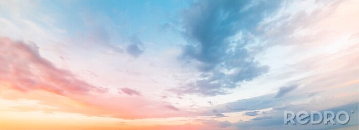 Papier peint  Beautiful sunset sky. Nature sky backgrounds.	