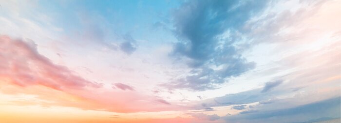 Papier peint  Beautiful sunset sky. Nature sky backgrounds.	