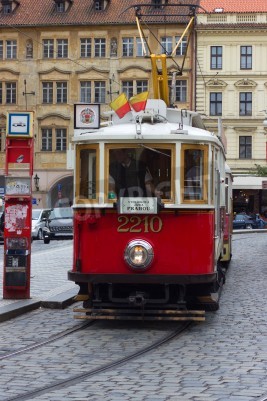 Papier peint  Belle et pittoresque place de la ville de Prague