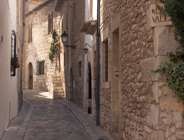 Papier peint  Belle ruelle paisible