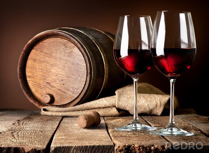 Papier peint  Belle vin