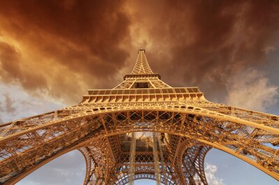 Belle vue sur la Tour Eiffel à Paris