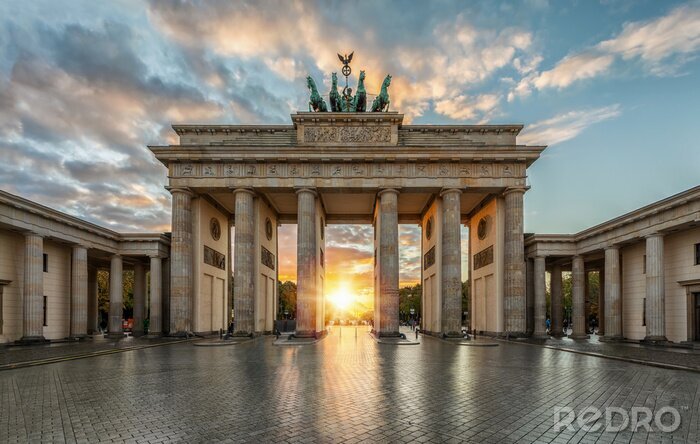 Papier peint  Berlin 3D Monument historique
