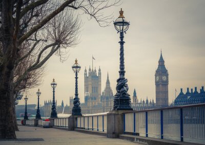 Big Ben et les Chambres du Parlement, Londres