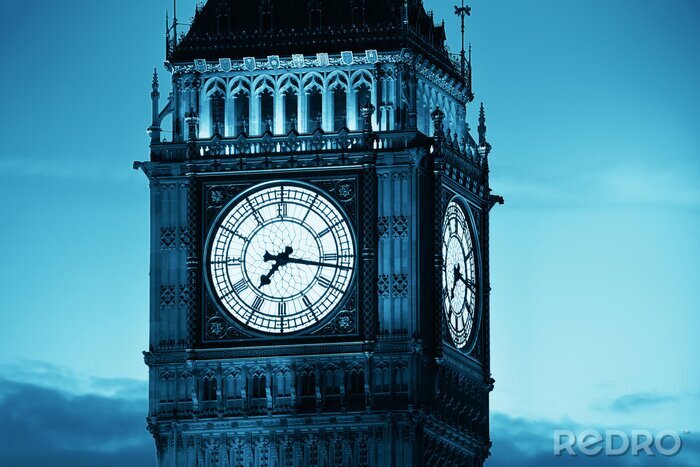 Papier peint  Big Ben gros plan