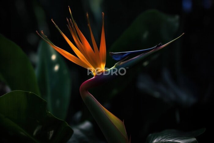Papier peint  Bird of paradise flower