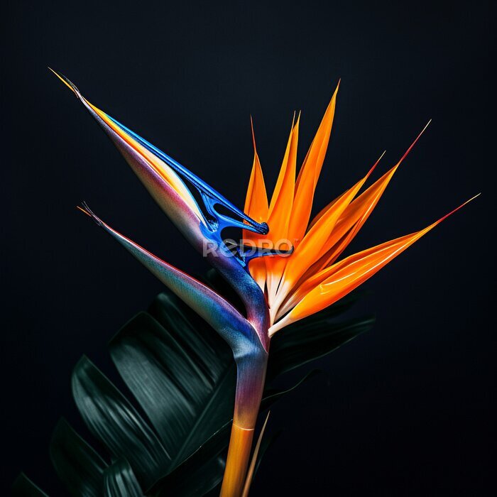 Papier peint  bird of paradise flower, bird of paradise, flower, plant