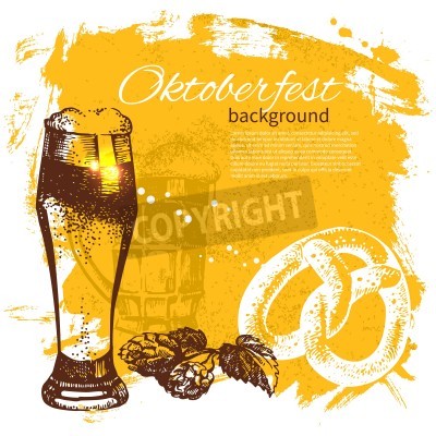 Papier peint  Boisson à l'Oktoberfest