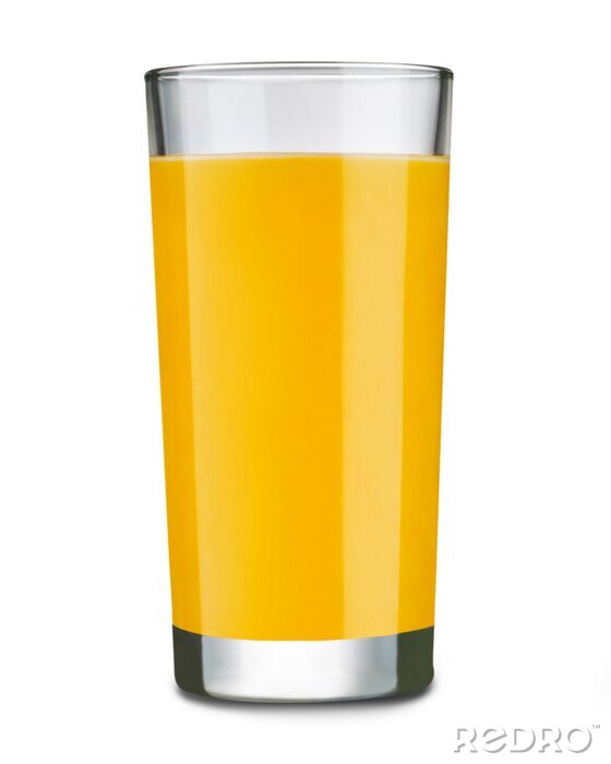 Papier peint  Boisson de couleur orange