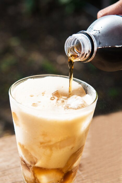 Papier peint  Boisson gazeuse