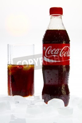 Papier peint  Boisson gazeuse célèbre