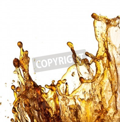 Papier peint  Boisson renversée