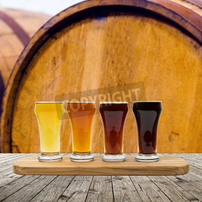 Papier peint  Boissons de couleurs différentes