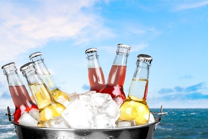 Papier peint  Boissons fraîches