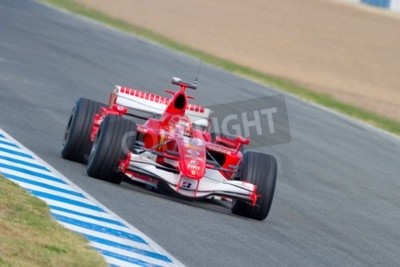 Papier peint  Bolide de Schumacher Formule 1
