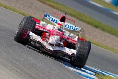 Papier peint  Bolide dynamique formule 1