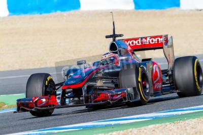 Papier peint  Bolide piste de course