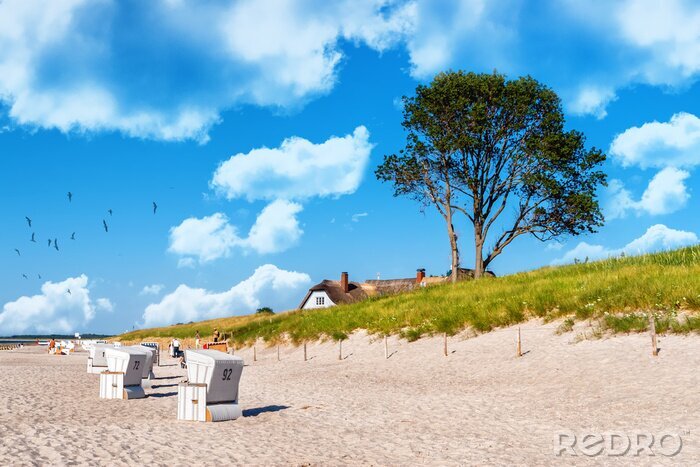 Papier peint  Bord mer plage