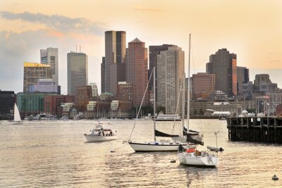 Papier peint  Boston panorama