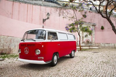 Papier peint  Bus rétro en Italie