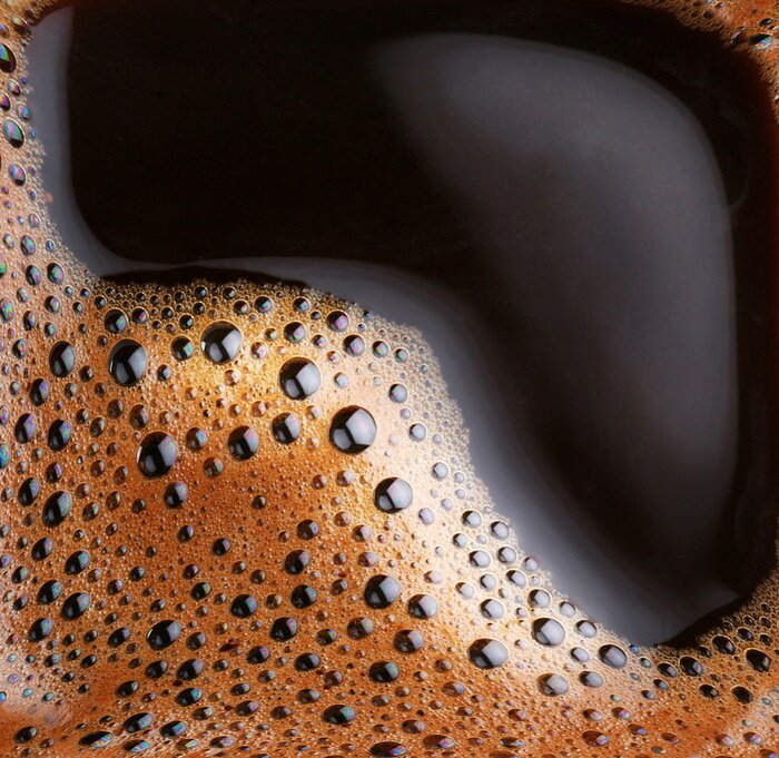 Papier peint  Café avec mousse