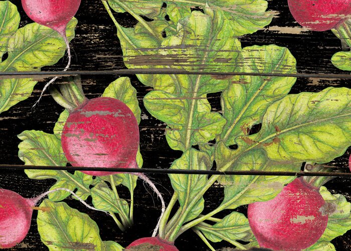 Papier peint  Caisse de légumes