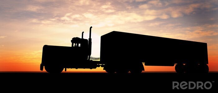 Papier peint  Camion