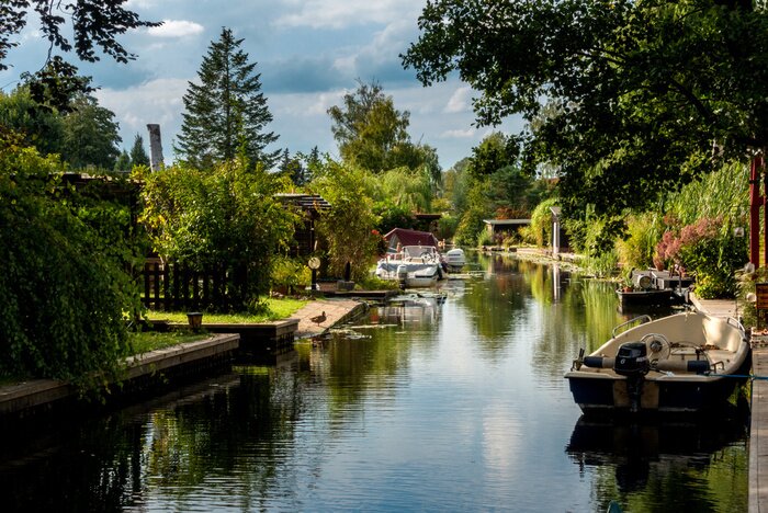 Papier peint  Canal maritime de Berlin