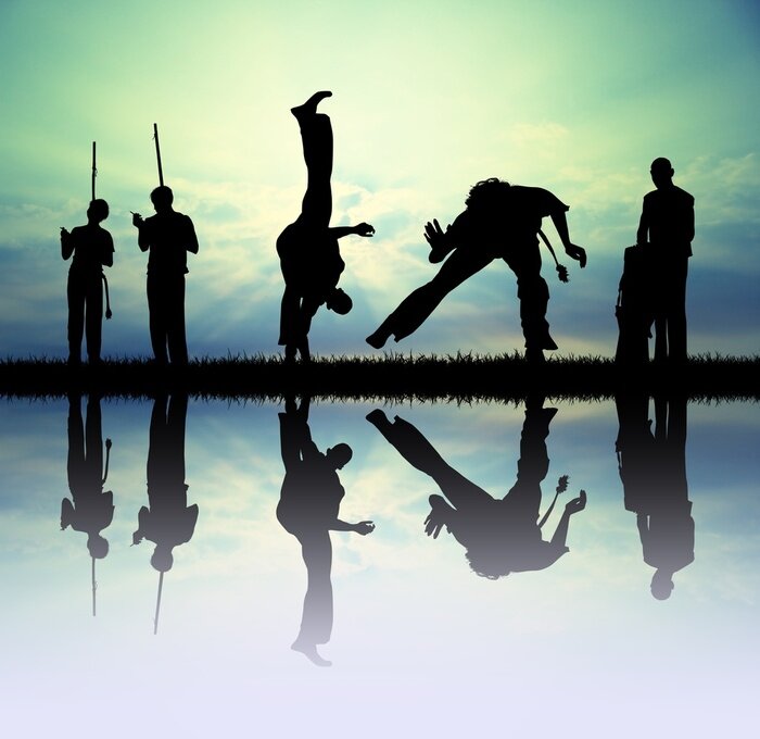 Papier peint  Capoeira brésilienne