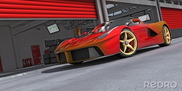 Papier peint  carscene 204