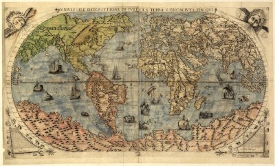 Carte du monde antique