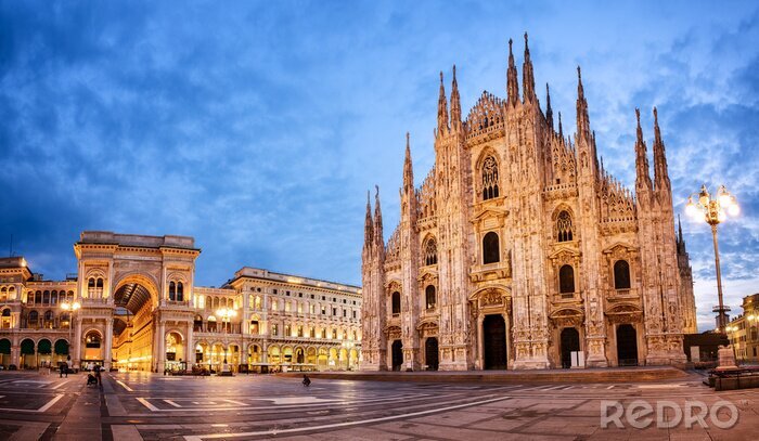 Papier peint  Cathédrale de Milan, Italie