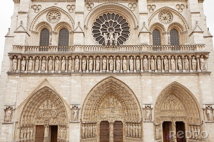 Papier peint  Cathédrale de Notre-Dame à Paris