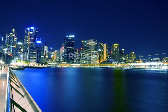 Papier peint  CBD vue de Sydney Opéra de Sydney, en Australie.