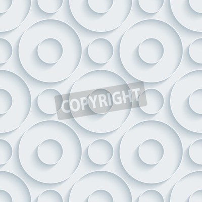 Papier peint  Cercles en 3D