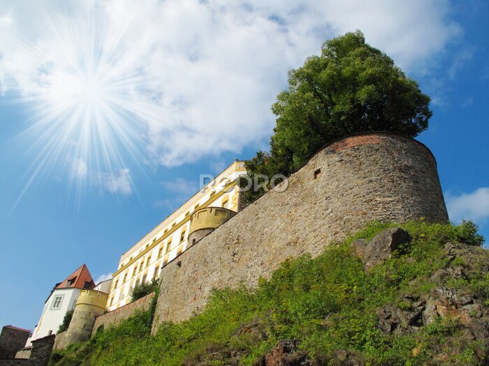 Papier peint  Château de Passau en Bavière, Allemagne