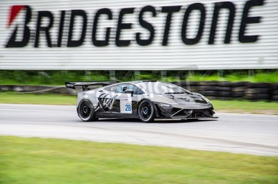Papier peint  Choun BURI - 18 août Chonsawat A avec Lamborghini sur l'affichage à la Thaïlande Super Series 2013 Course 4 le 18 Août 2013 au Circuit International de Bira, Thaïlande