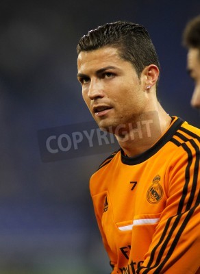 Papier peint  Christiano Ronaldo de profil