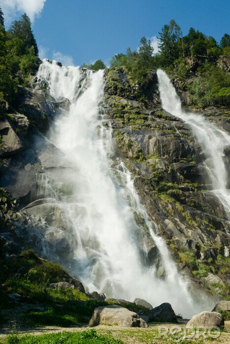 Papier peint  Chute d'eau 3D abrupte